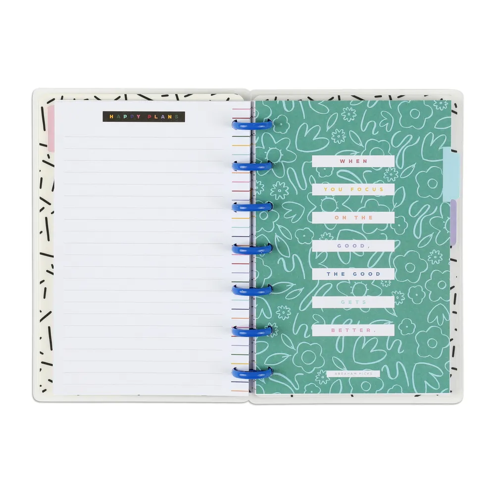 Groovin' & Movin' Mini Notebook - Lined Pages - 60 Sheets