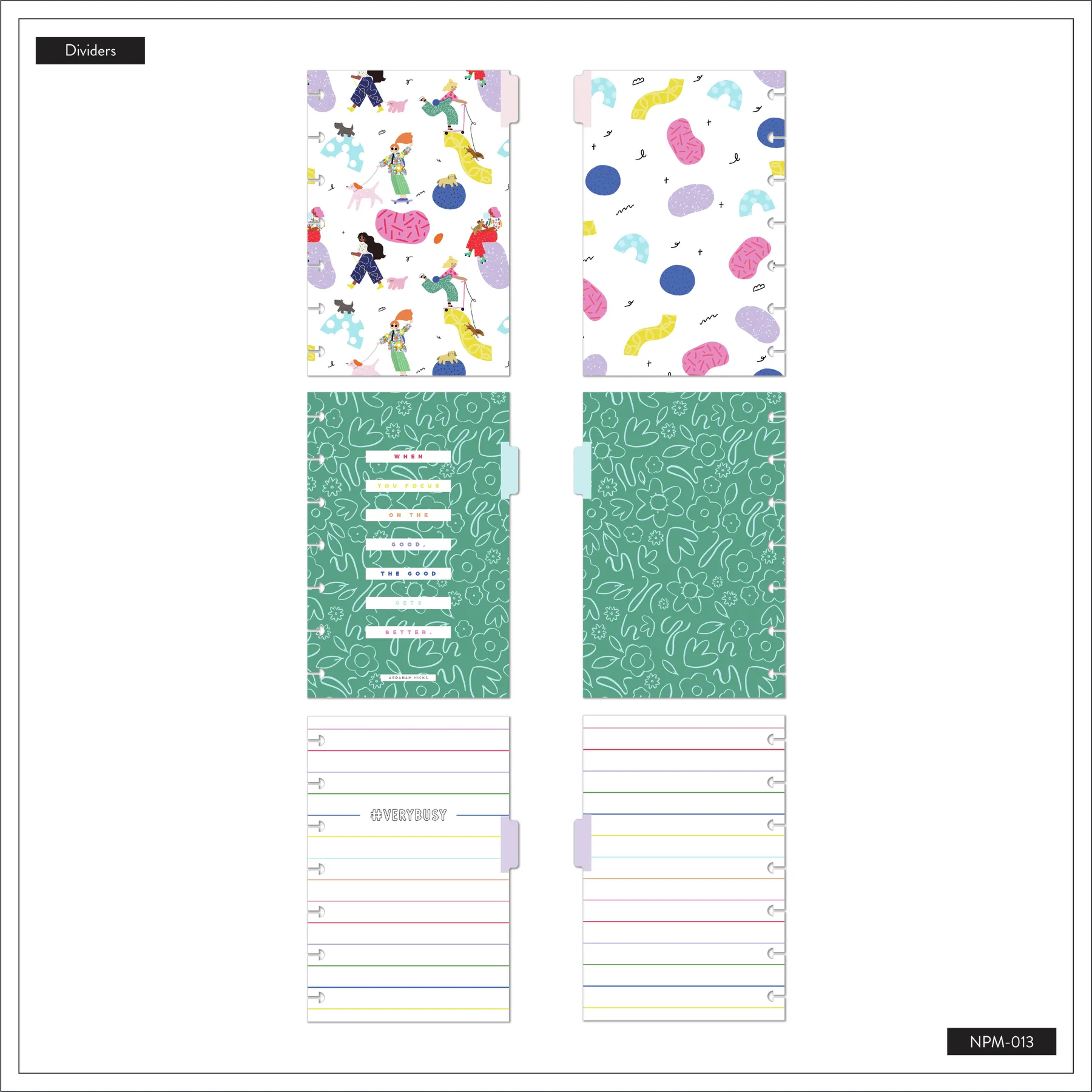 Groovin' & Movin' Mini Notebook - Lined Pages - 60 Sheets