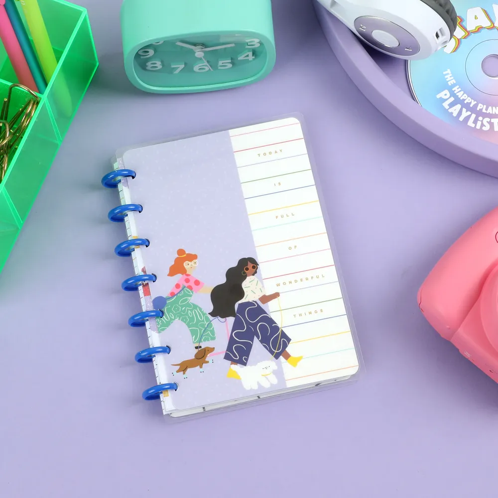 Groovin' & Movin' Mini Notebook - Lined Pages - 60 Sheets