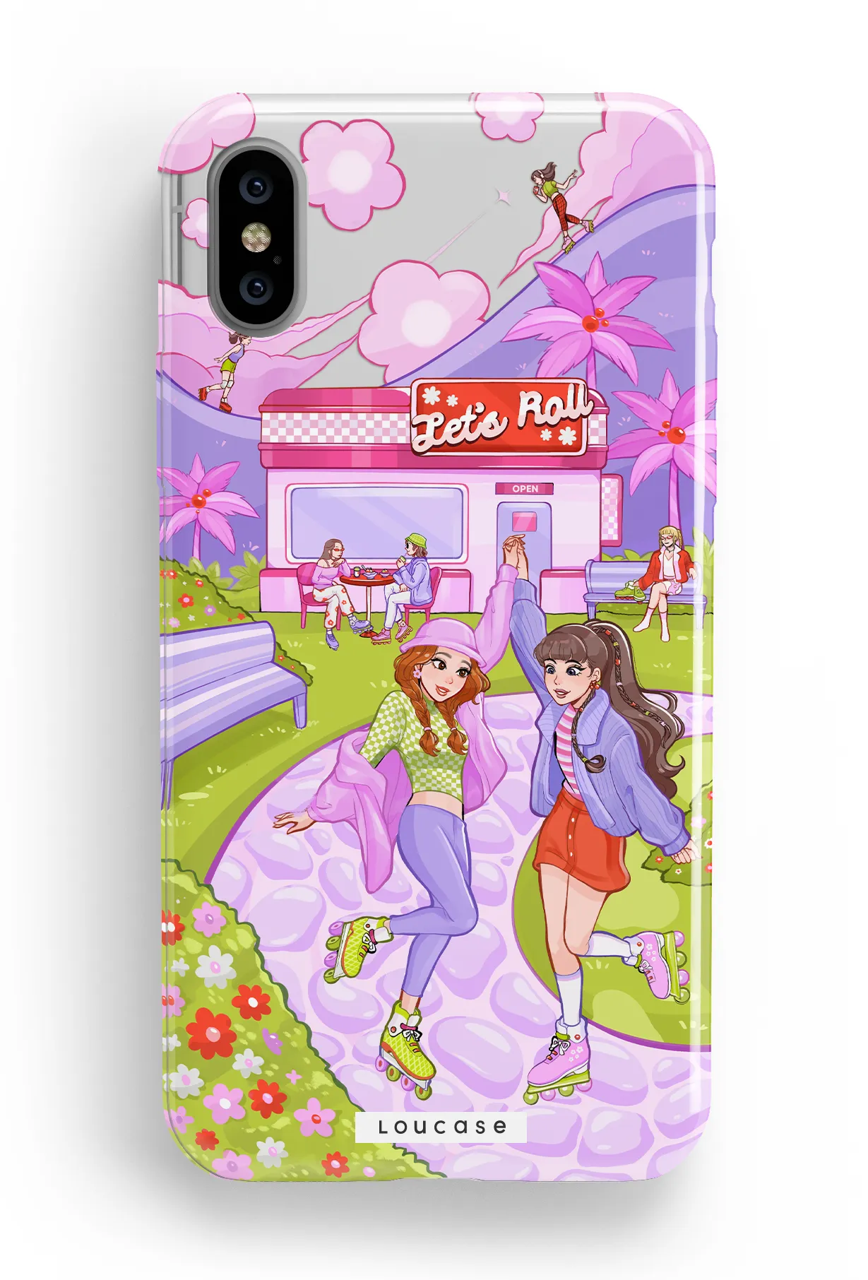 Just Vibin' - KLEARLUX™ Special Edition Roller Collection Phone Case | LOUCASE