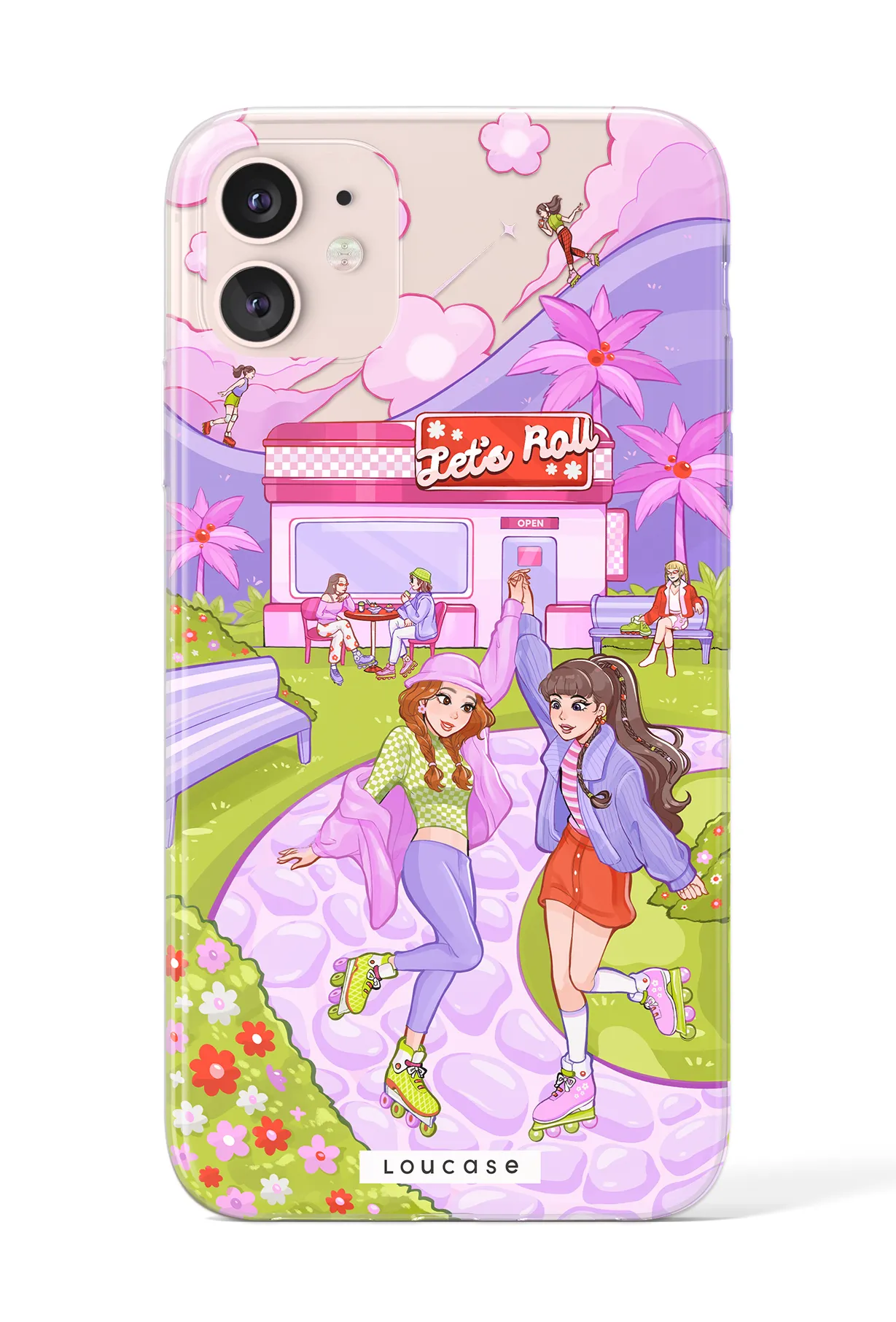 Just Vibin' - KLEARLUX™ Special Edition Roller Collection Phone Case | LOUCASE