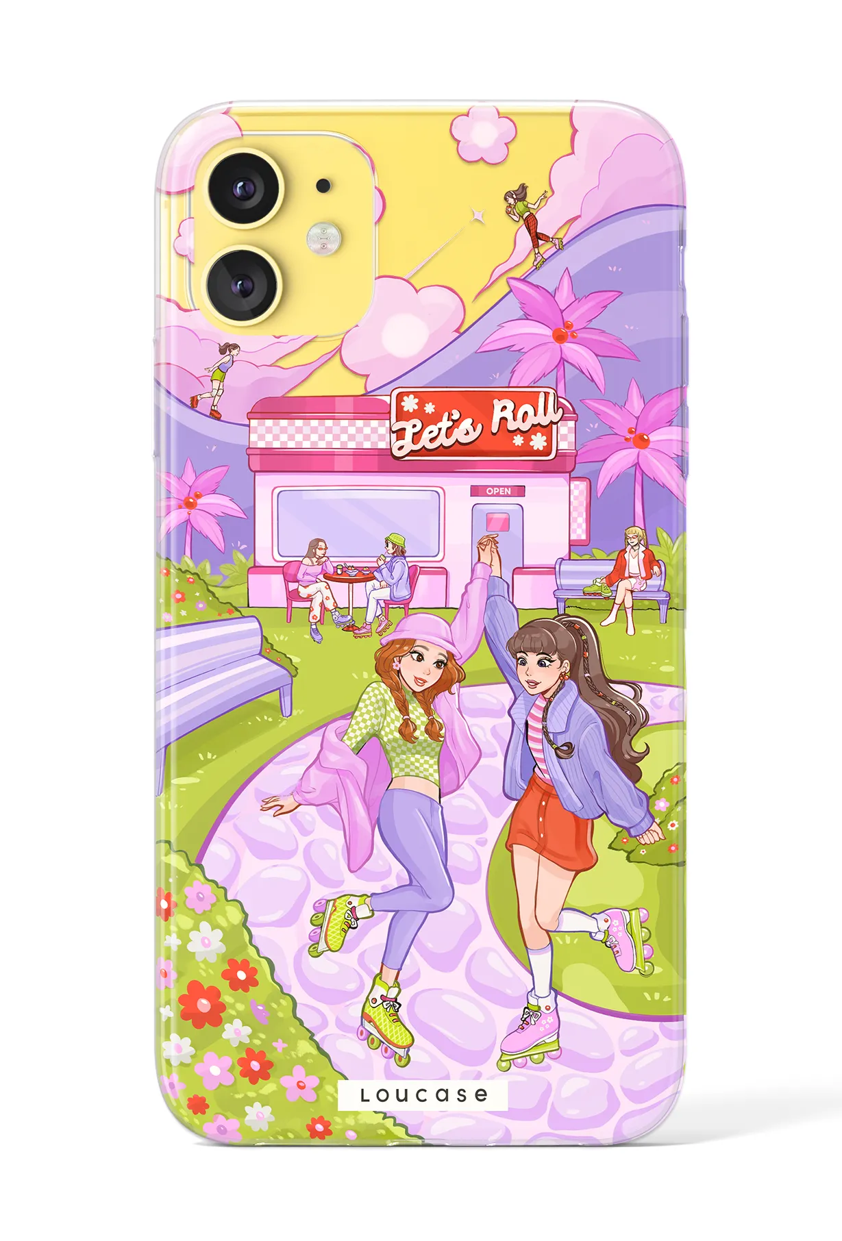 Just Vibin' - KLEARLUX™ Special Edition Roller Collection Phone Case | LOUCASE