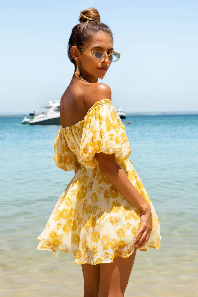Love In The Sand Dress Yellow
