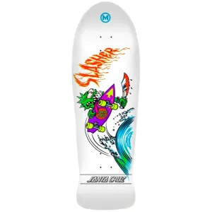 Meek OG Slasher Reissue 10.1" White Skateboard Deck