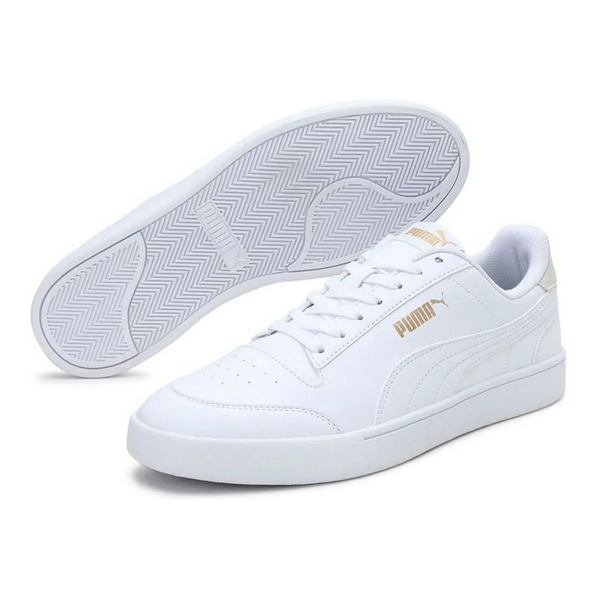 Men'S Trainers Puma Shuffle White