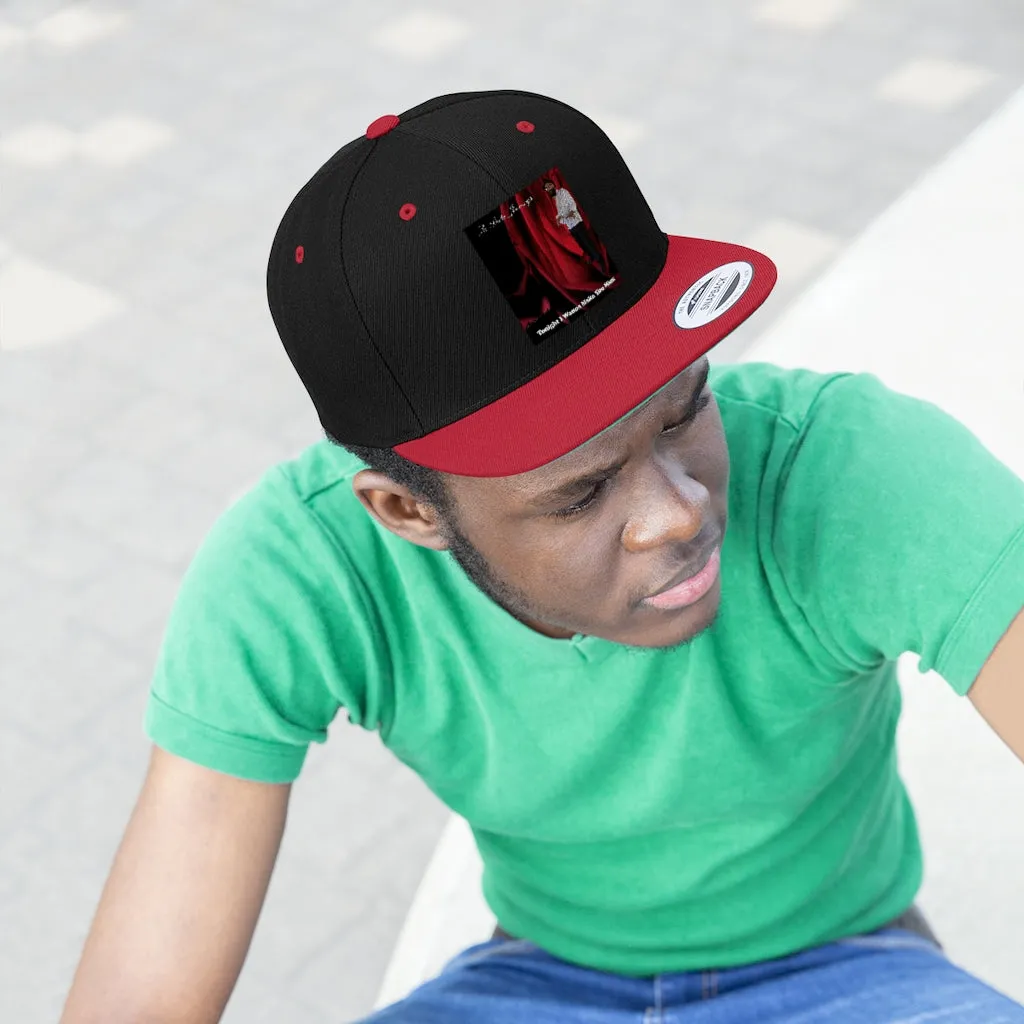 M.U.S.I.C. World HQ Unisex Flat Bill Hat