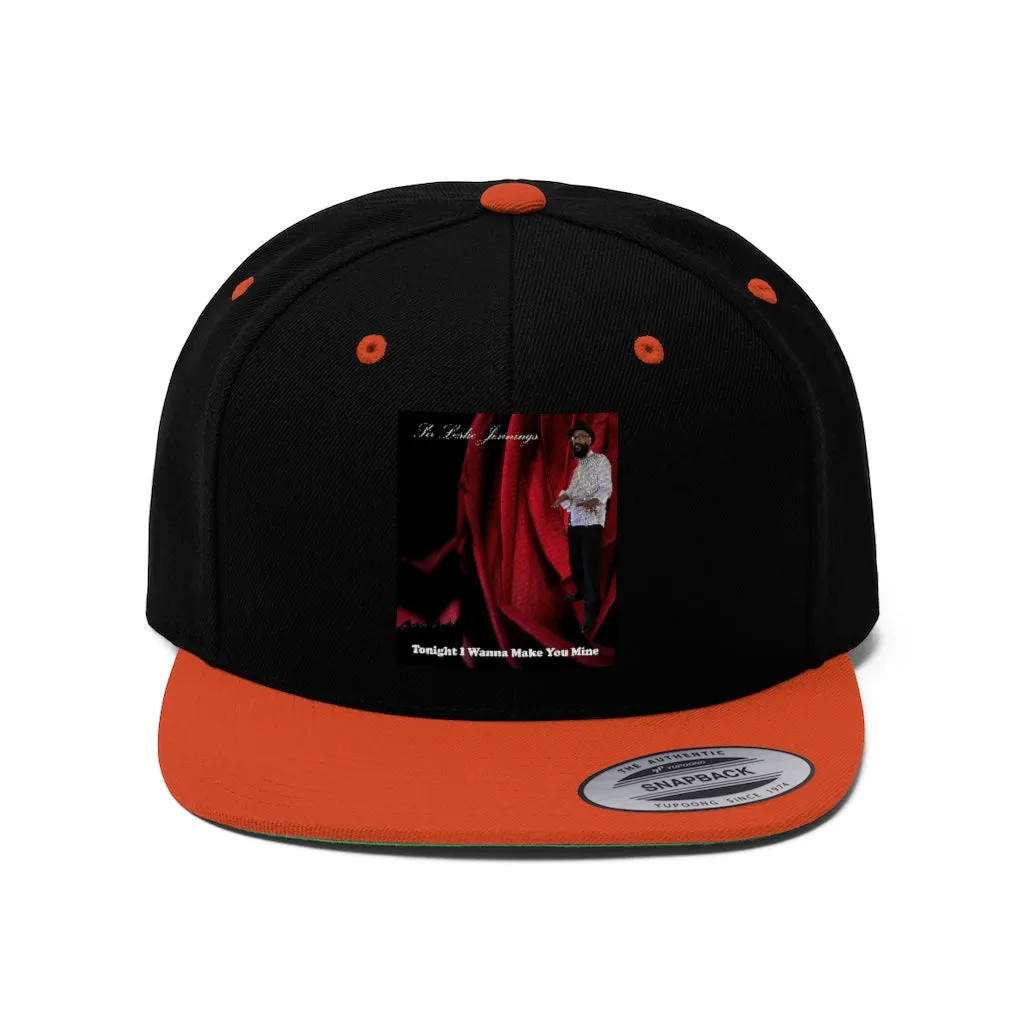 M.U.S.I.C. World HQ Unisex Flat Bill Hat