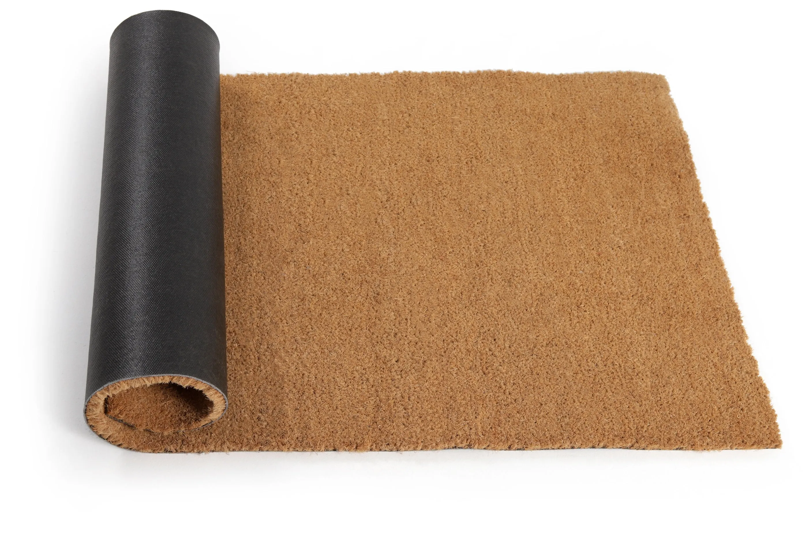 Natural Coconut Coir Entrance Matting - 1m or 2m Width