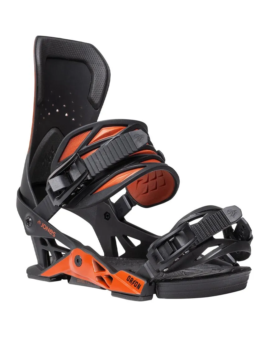 Orion Snowboard Bindings - Safety Red 2025