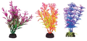 Penn Plax Colorful Plant 6 Pack 4 Inch