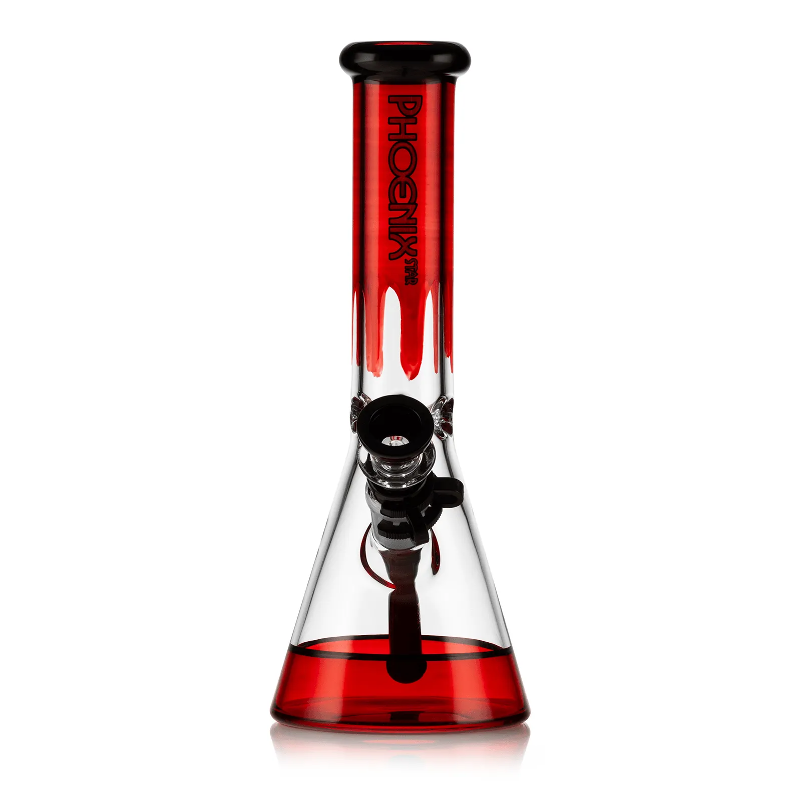 Phoenix - 10" Colorful Beaker Bong