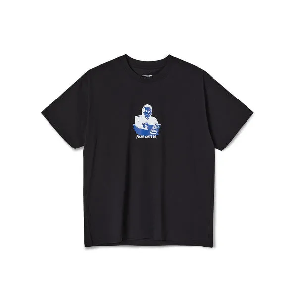 Polar Skate Co Chain Smoker T-Shirt - Black