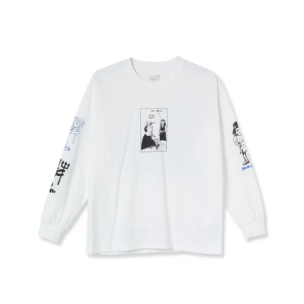 Polar Skate Co Year 2020 LS T-Shirt - White
