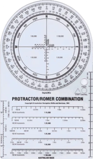 Protractor / Romer Combination