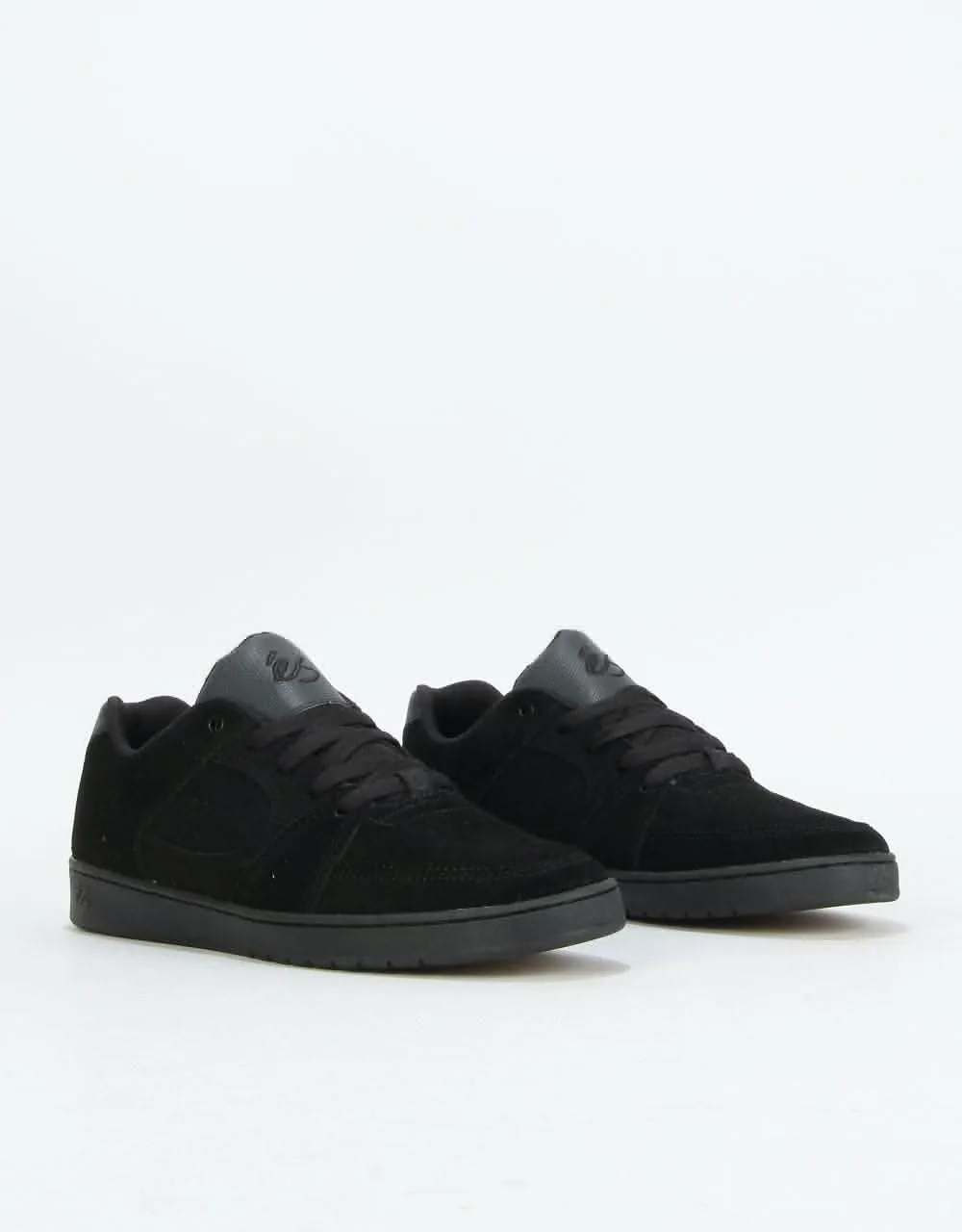 éS Accel Slim Skate Shoes - Black/Black/Black