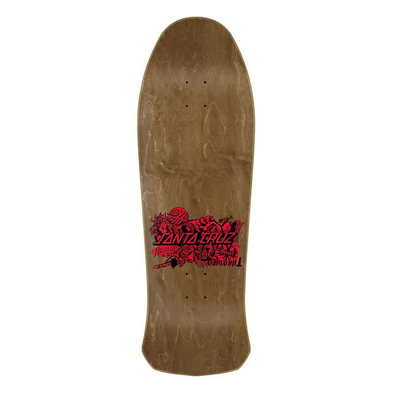 Santa Cruz x Thrasher 10.4" x 32" Salba Oops Skateboard Decks