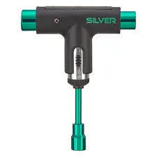 Silver Sk8 Tool Black/Green