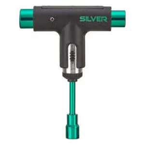 Silver Sk8 Tool Black/Green
