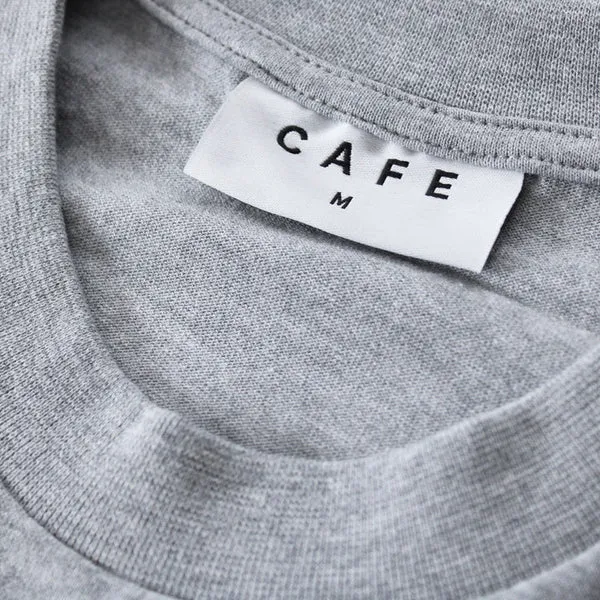 Skate Cafe Dancing T-Shirt - Heather Grey