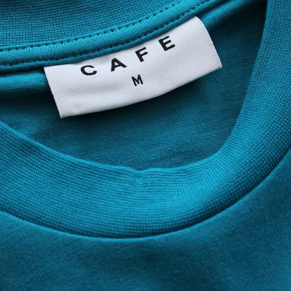 Skate Cafe Dancing T-Shirt - Teal