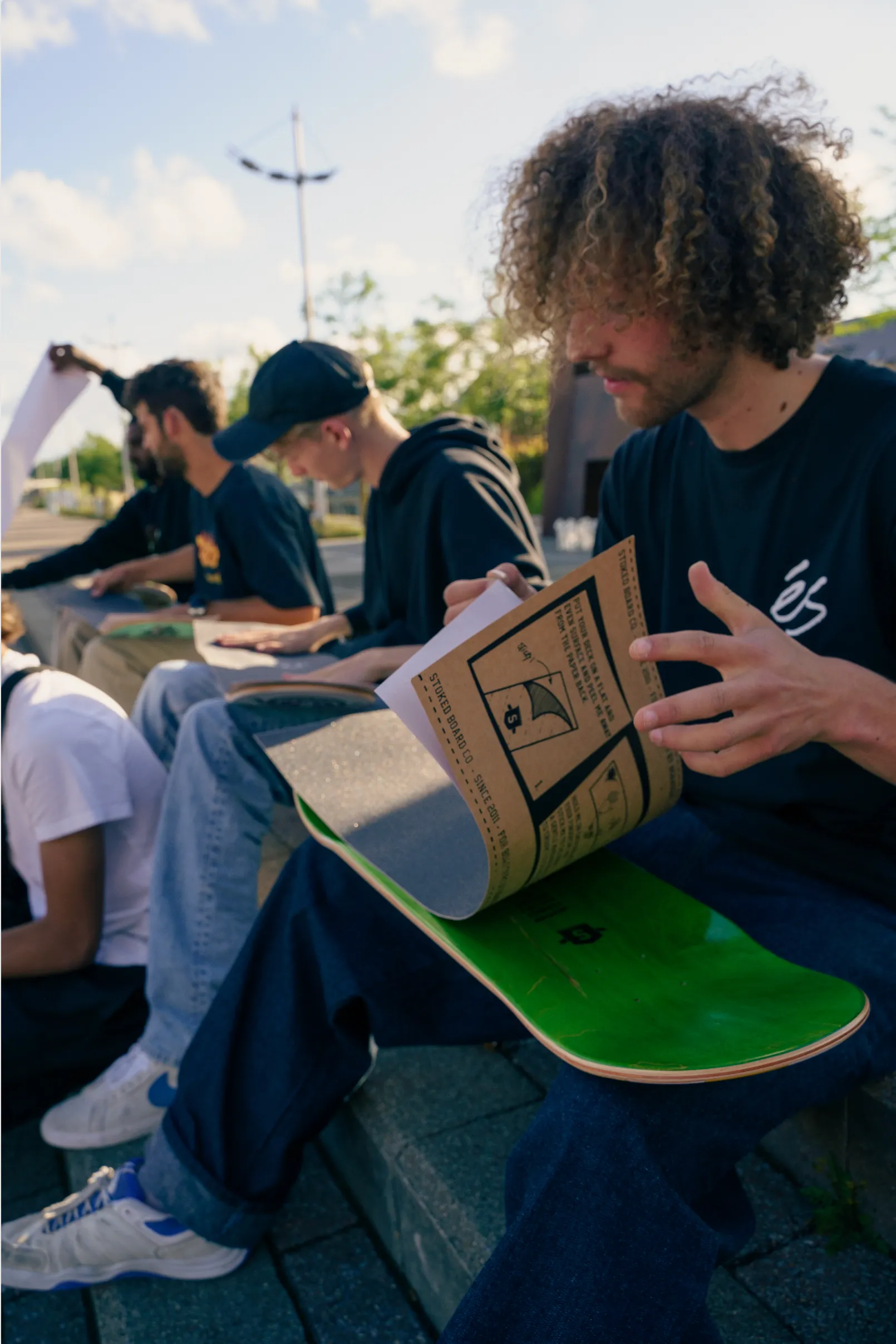 Stoked Black Griptape