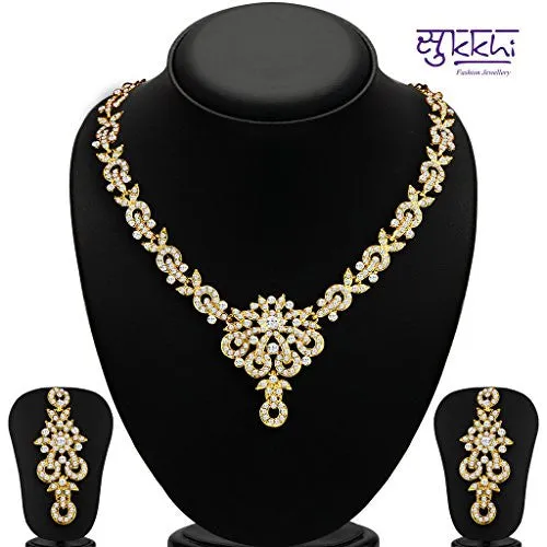 Sukkhi Gold Plated Necklace Set Combo For Women