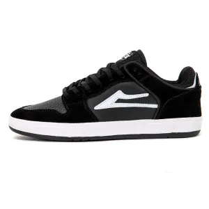 Telford Low (Black / White Suede) (S )