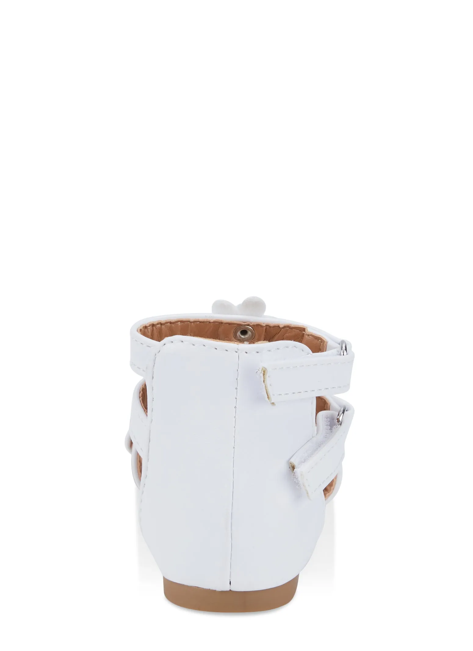Toddler Girls Floral Studded Gladiator Sandals