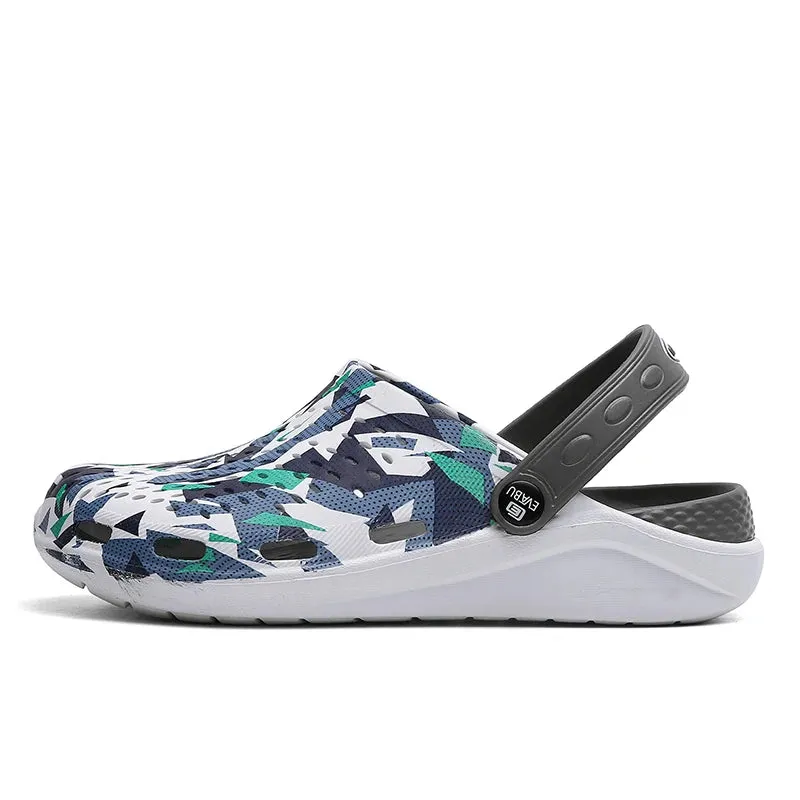 Women Slippers Summer Clogs Hollow Outdoor Pool Sandals Garden Beach Shoes Water Shower Flip Flops Lightweight Message Mules