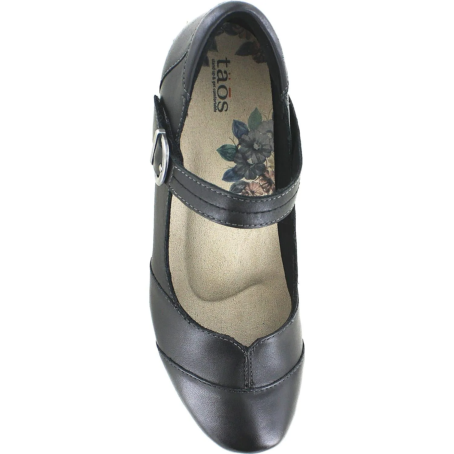 Women's Taos Balance Black Leather