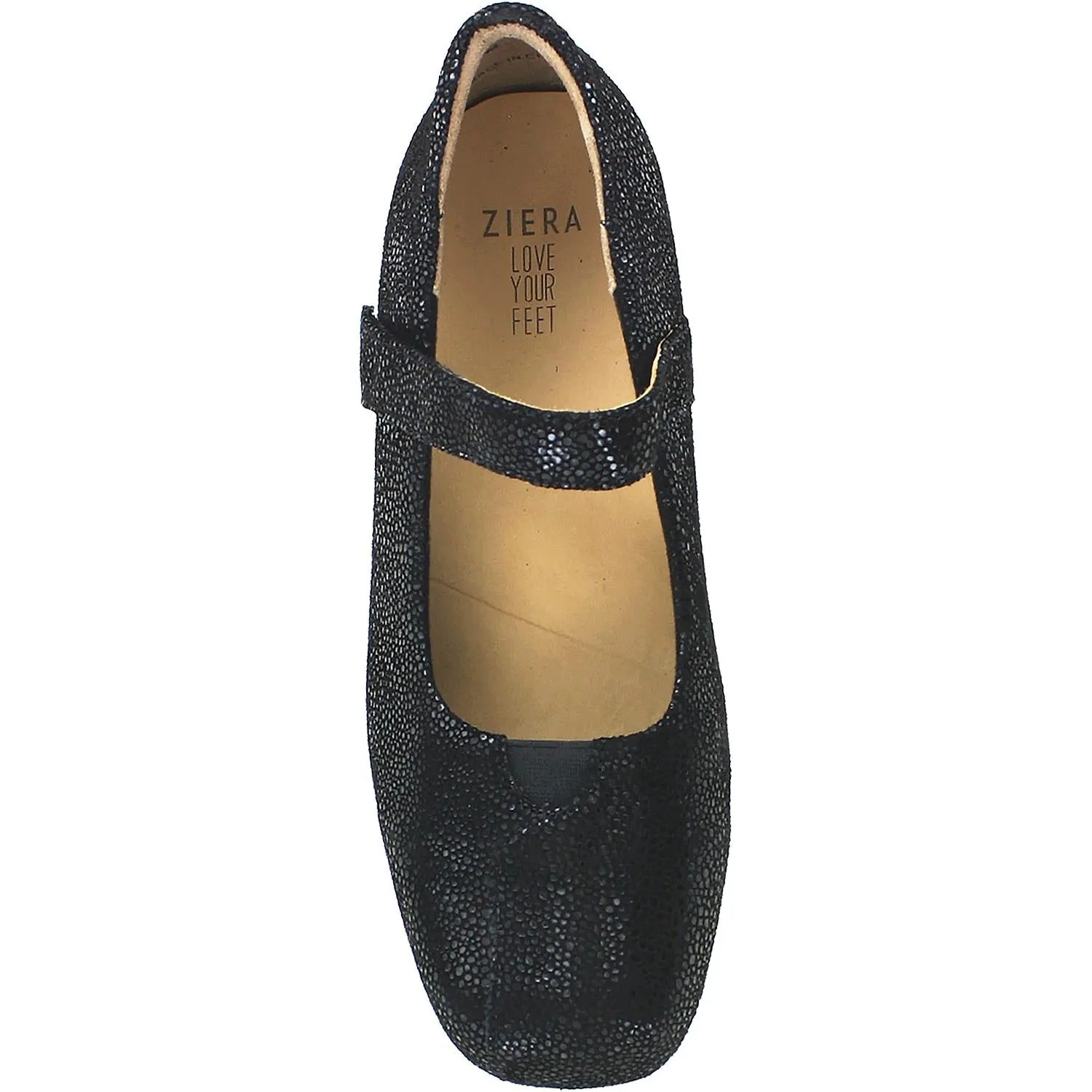 Women's Ziera Rival Black Stingray Suede