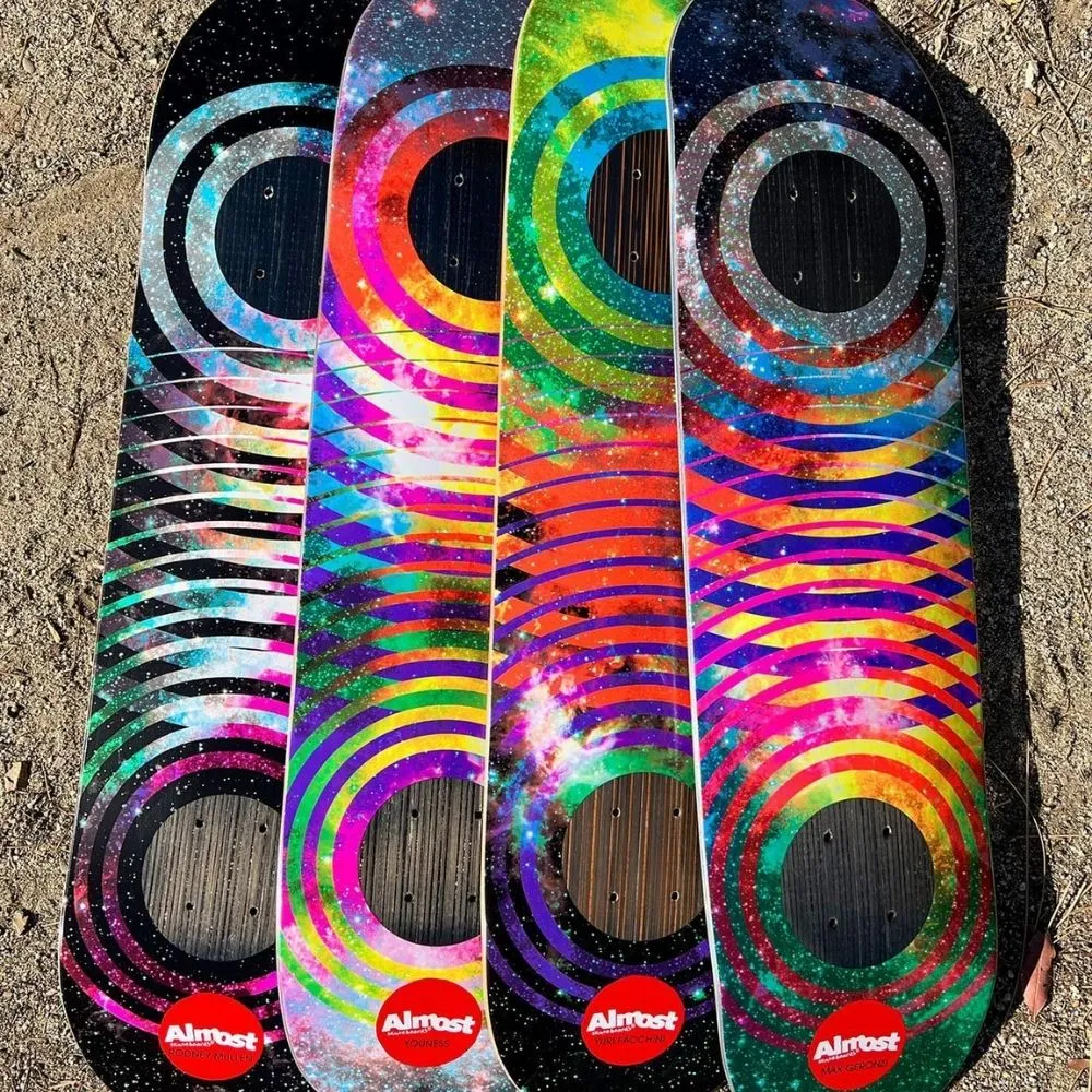 Yuri Space Rings Impact 8.25" Skateboard Deck